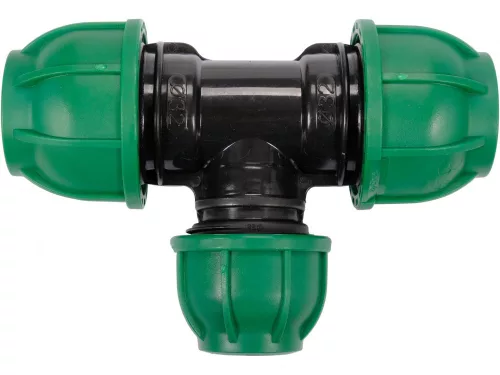 FLO Conector tip T PP 32mm x 25mm x 32mm (88902)