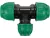 FLO Conector tip T PP 32mm x 25mm x 32mm (88902)