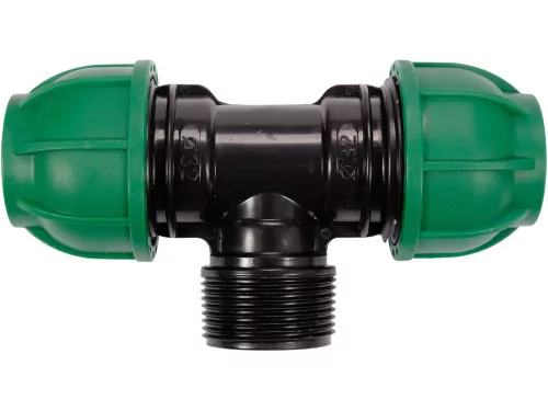 FLO Conector țeavă PP GZ 32mm x 1-1/4" x 32mm (88908)