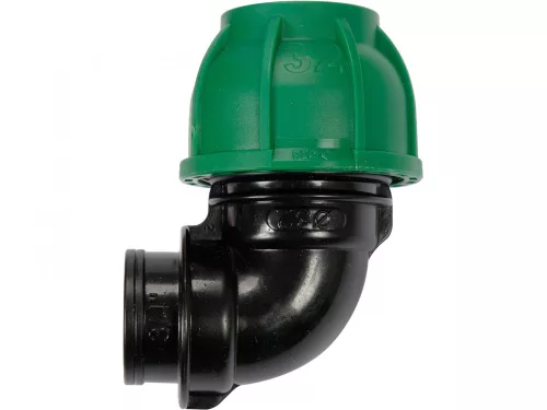 FLO Cot conector PP 90° GW 32mm x 3/4" (88912)