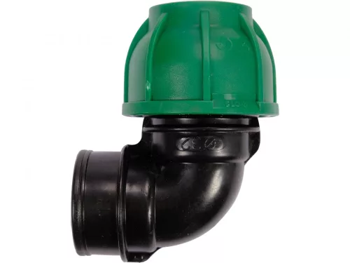 FLO Cot conector țeavă PP 90° GW 32mm x 1" (88913)