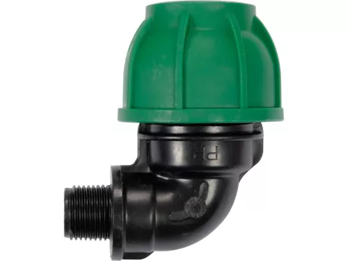 FLO Fiting apă (cot) PP 90° GZ 32mm x 1/2" (88914)