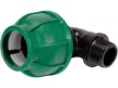 FLO Cot conector țeavă PP 90° GZ 32mm x 3/4" (88915)