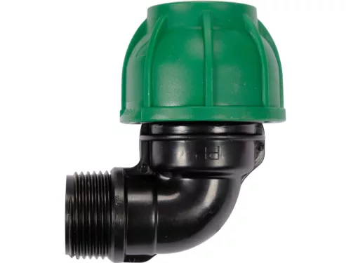 FLO Fiting apă (cot) PP 90° GZ 32mm x 1" (88916)
