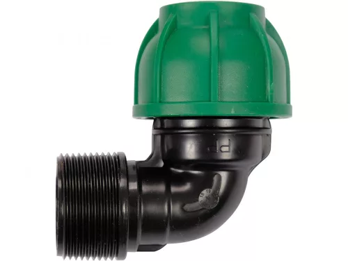FLO Conector țeavă PP 90° GZ 32mm x 5/4" (88917)