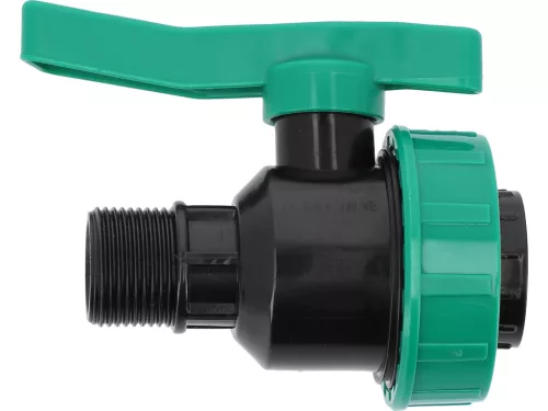 FLO Robinet bilă 3/4" x 3/4" PP, mamă/tată (88981)