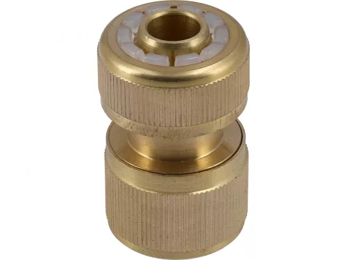 FLO Conector furtun din alamă 1/2" (89100)