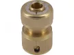 FLO Conector furtun din alamă cu stop 1/2" (89101)