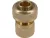 FLO Conector furtun din alamă 3/4" (89102)