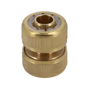FLO Conector furtun alamă 1/2" (89104)