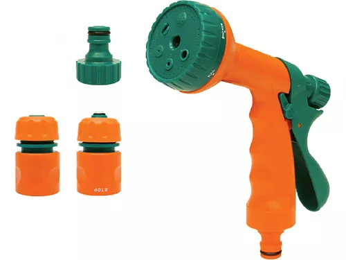 FLO Set de udare 4 buc ABS pentru furtun 1/2" (89206)