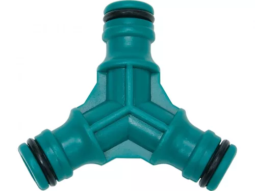 FLO Distribuitor furtun 3 căi 1/2", ABS (89243)