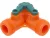FLO Conector tip Y cu rotație 3/4" /pe carton/ (89248)
