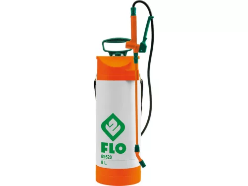 FLO Pulverizator manual cu manometru 8L (89520)