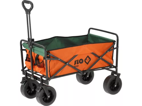FLO Cărucior pliabil pentru grădină și camping, sarcină max. 70 kg (90181)