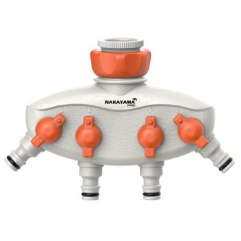 NAKAYAMA PRO conector cu patru robineți (GH9055)