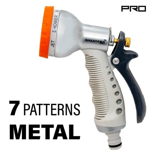 NAKAYAMA PRO pistol de pulverizare metalic cu 7 modele (GH9210)