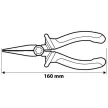 NEO Clește cu vârf plat 160mm (01-019)