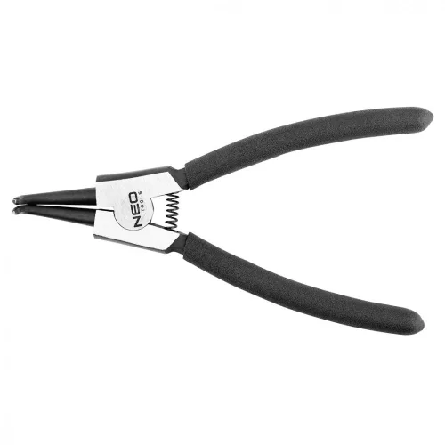 NEO Clește pentru inele de siguranță 145mm, extern, curbat (01-091)