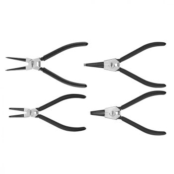   NEO SET CLEȘTE PENTRU INELE DE SIGURANȚĂ 4buc, 170-180mm (01-097)