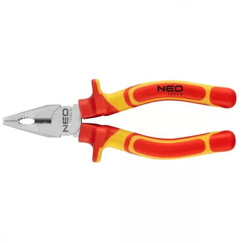   NEO Clește combinat 1000V, izolat, 160mm (6"), CrV, lustruit (01-220)