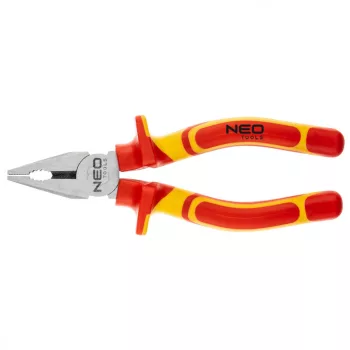   NEO Clește combinat 1000V, izolat, 180mm (CrV, lustruit) (01-221)
