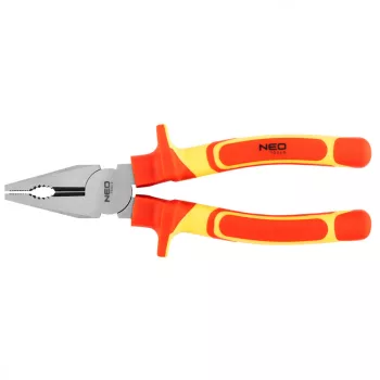   NEO Clește combinat 1000V, izolat, 200mm (8"), CrV, lustruit (01-222)