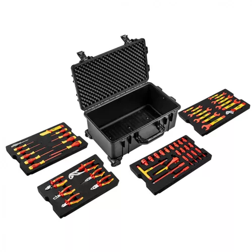 NEO Set de unelte pentru electricieni, 52buc, 1000V, izolate (01-311)
