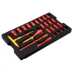 NEO Set de unelte pentru electricieni, 52buc, 1000V, izolate (01-311)