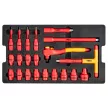 NEO Set de unelte pentru electricieni, 52buc, 1000V, izolate (01-311)