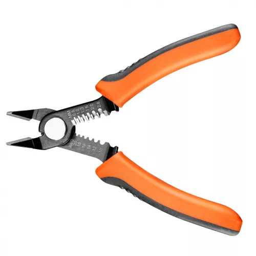 NEO CLEȘTE PRECIZIE PENTRU TĂIEREA CABLURILOR ȘI DECAPARE 140MM (01-509)
