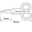 NEO FOARFECA DE TĂIAT CABLU 140MM (01-511)