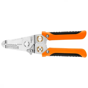   NEO CĂLCĂTOR CRIMPARE, clește pentru terminale cablu, 6 în 1, 0,8-3,2mm (01-549)