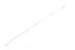 NEO LEGATURI CABLU, bandă rapidă, 4,8mm x 300mm, alb, 75buc (01-609)