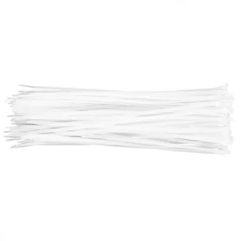   NEO LEGATURI CABLU, bandă rapidă, 4,8mm x 370mm, alb, 75buc (01-611)