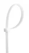 NEO LEGATURI CABLU, bandă rapidă, 4,8mm x 370mm, alb, 75buc (01-611)