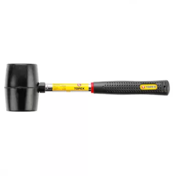 TOPEX CIOCAN DE CAUCIUC 60MM 450g cu mâner metalic (02A305)