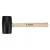 TOPEX Ciocan de cauciuc 58mm/450g, mâner din lemn dur (02A344)