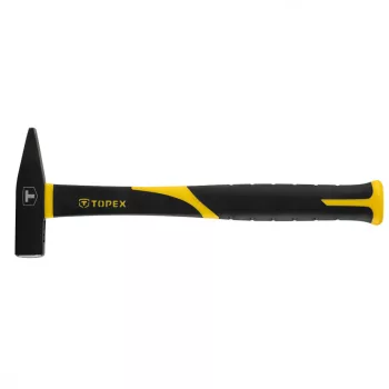   TOPEX Ciocan General 300g, mâner din fibră de sticlă, manșon din cauciuc (02A833)