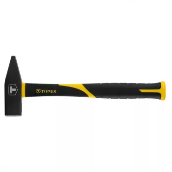   TOPEX Ciocan General 1000g, mâner din fibră de sticlă, manșon din cauciuc (02A840)
