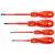 NEO Set de șurubelnițe 1000V, izolate, 4buc, cu mâner subțire (04-144)