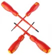 NEO Set de șurubelnițe 1000V, izolate, 4buc, cu mâner subțire (04-144)