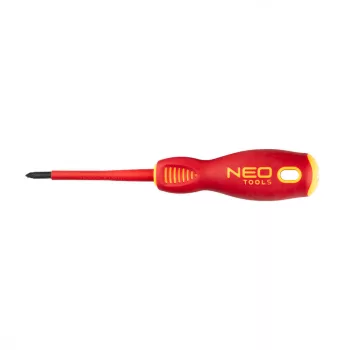NEO Șurubelniță SL/PZ1 80mm, 1000V, izolat (04-219)