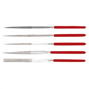 TOPEX Set de fișe cu ac 5 piese, DIAMANT (06A000)