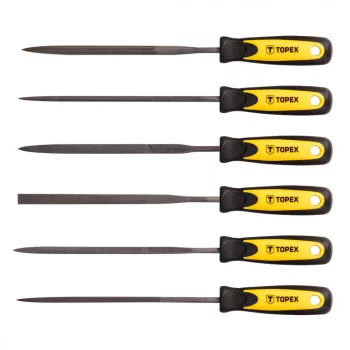 TOPEX Set de fișe cu ac 6 piese (3x140mm) (06A010)