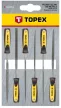 TOPEX Set de fișe cu ac 6 piese (3x140mm) (06A010)