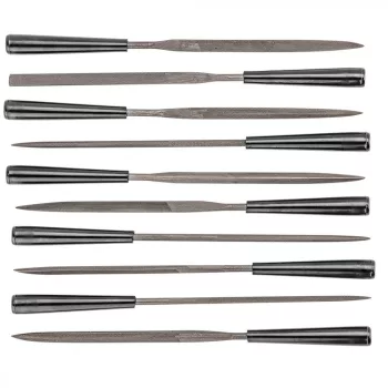 TOPEX Set de fișe cu ac 10 piese (3x140mm) (06A015)