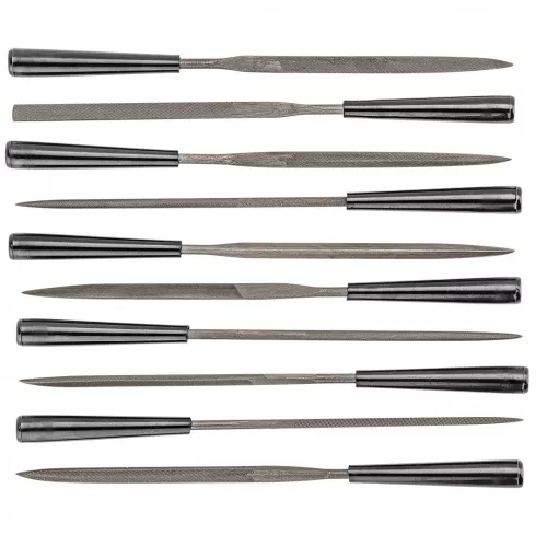 TOPEX Set de fișe cu ac 10 piese (3x140mm) (06A015)