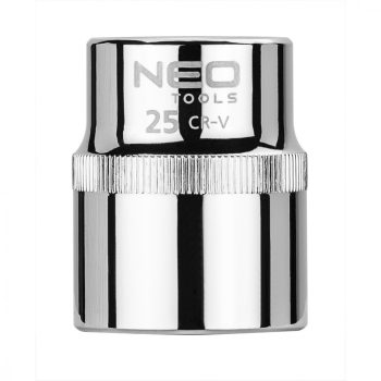   Cheie cu tub NEO 25mm, 1/2", 6 puncte, SUPERLOCK (08-025)
