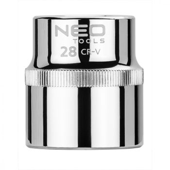   Cheie cu tub NEO 28mm, 1/2", 6 puncte, SUPERLOCK (08-028)